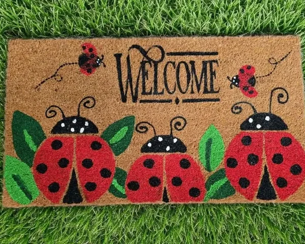 Hand-Painted Doormats