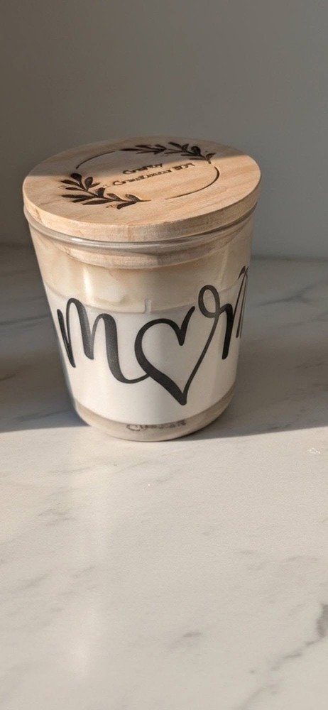 Hand-Poured Custom Soy Wax Candle